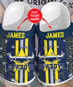 Personalized North Queensland Cowboys Crocs