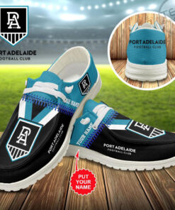 Personalized Port Adelaide Shoes Loafer Shoes