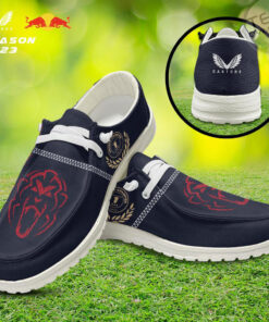 Red Bull Racing Dudes Shoes Loafer Shoes White