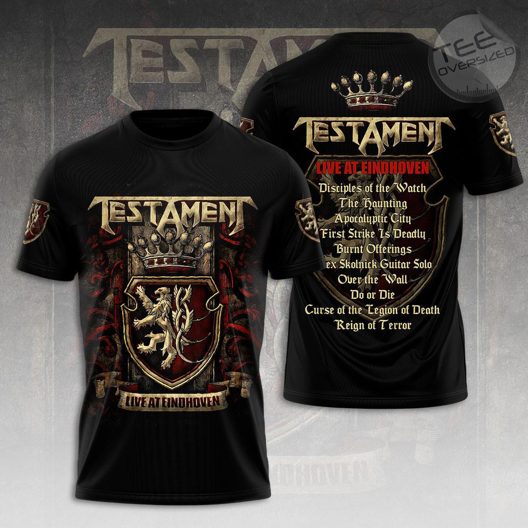 Best sellers Testament Band T shirt 02