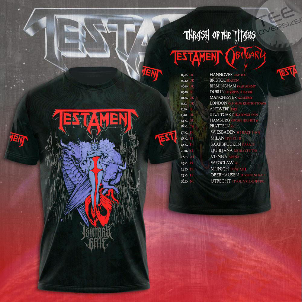 Best sellers Testament Band T shirt 05