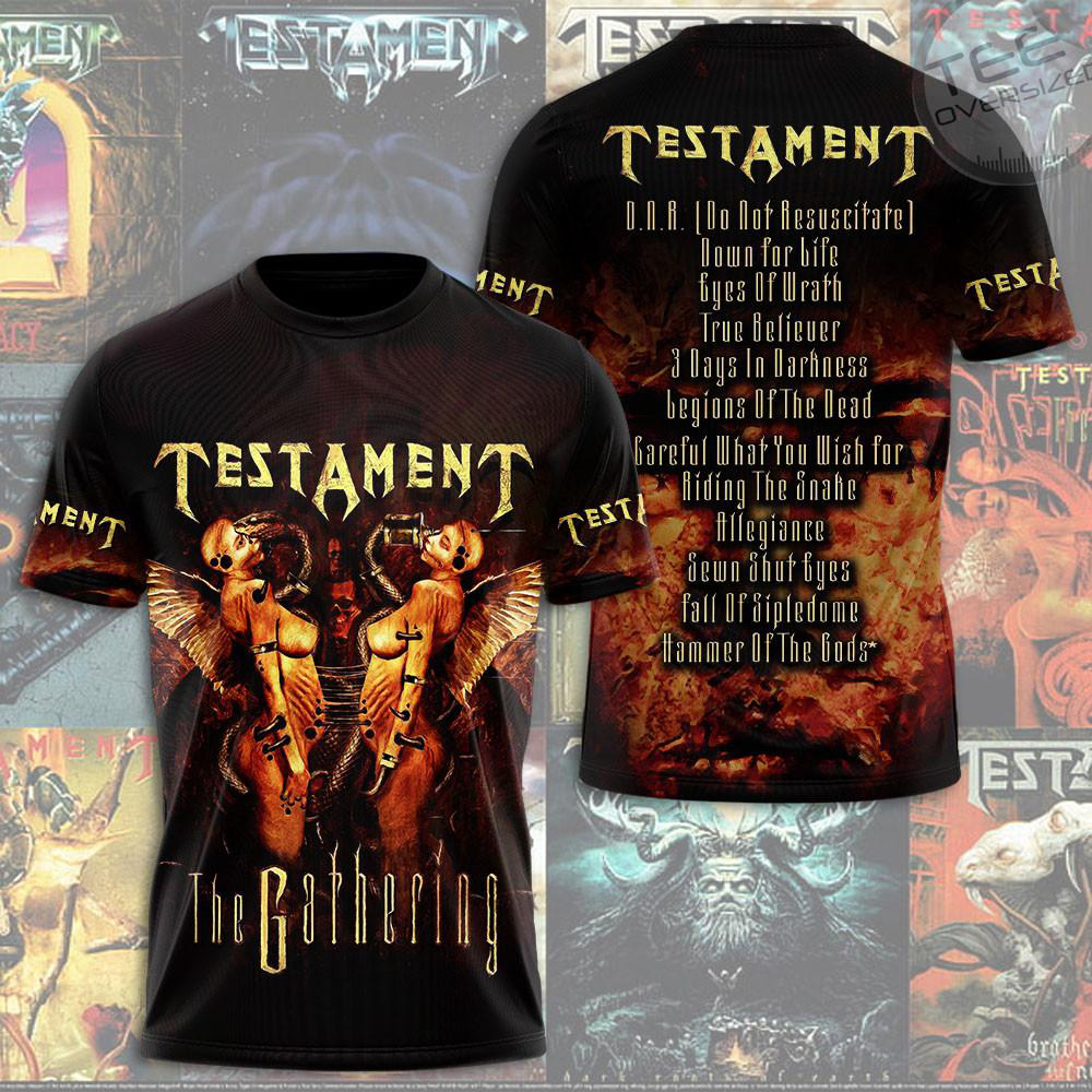 Best sellers Testament Band T shirt 07