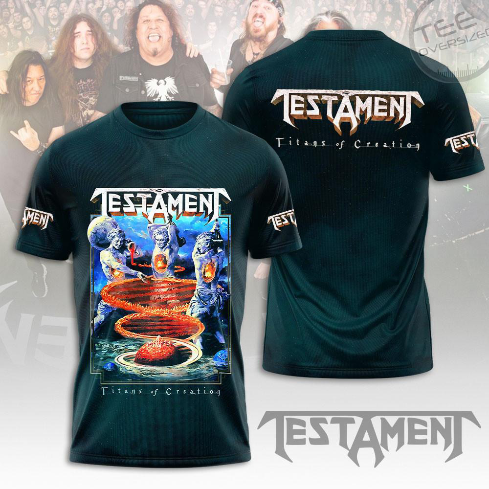 Best sellers Testament Band T shirt 09