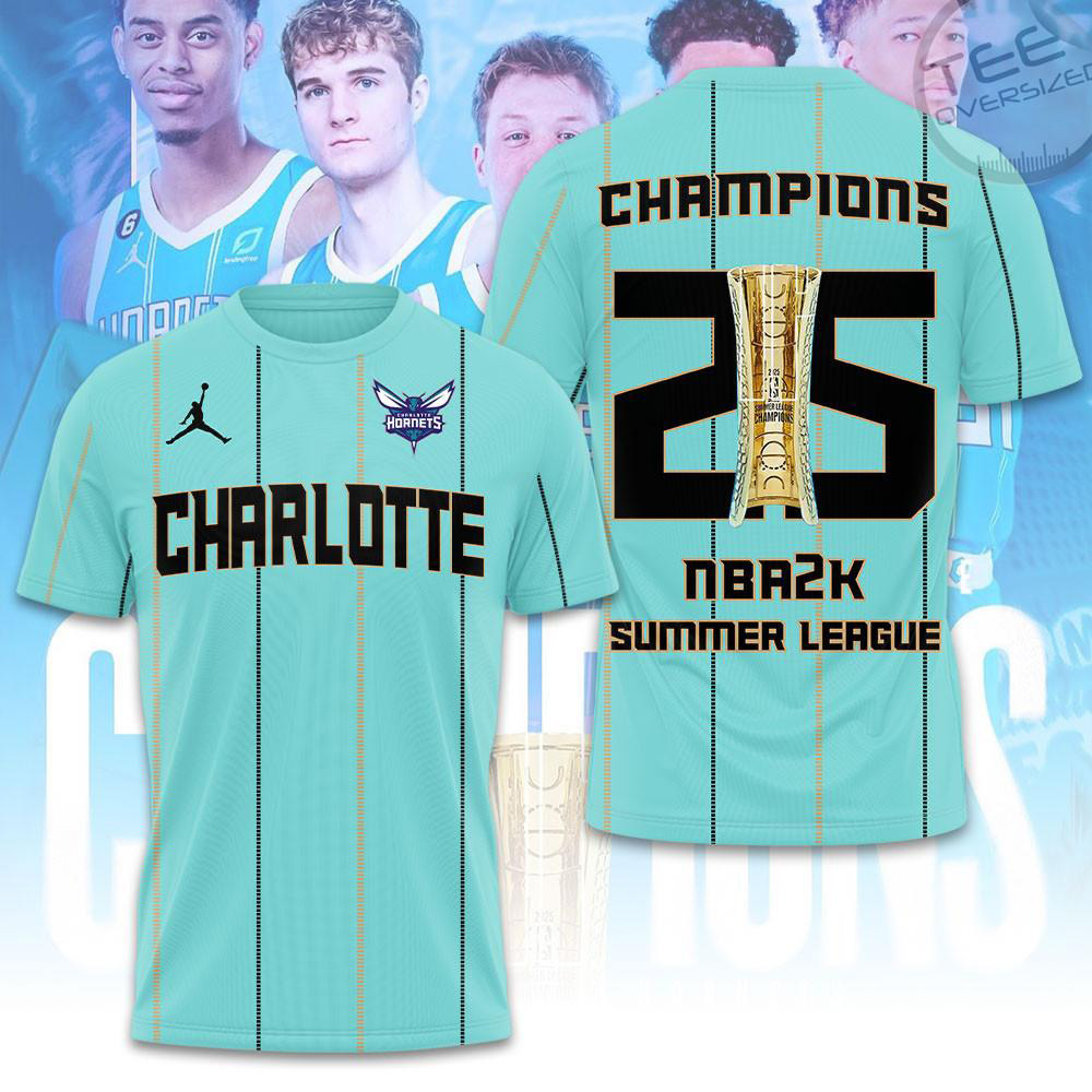 Charlotte Hornets T shirt 02