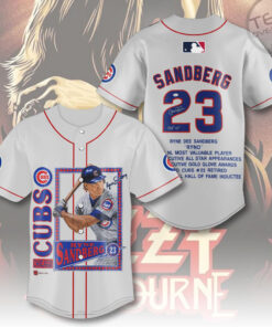 Ryne Sandberg Baseball Jersey 01