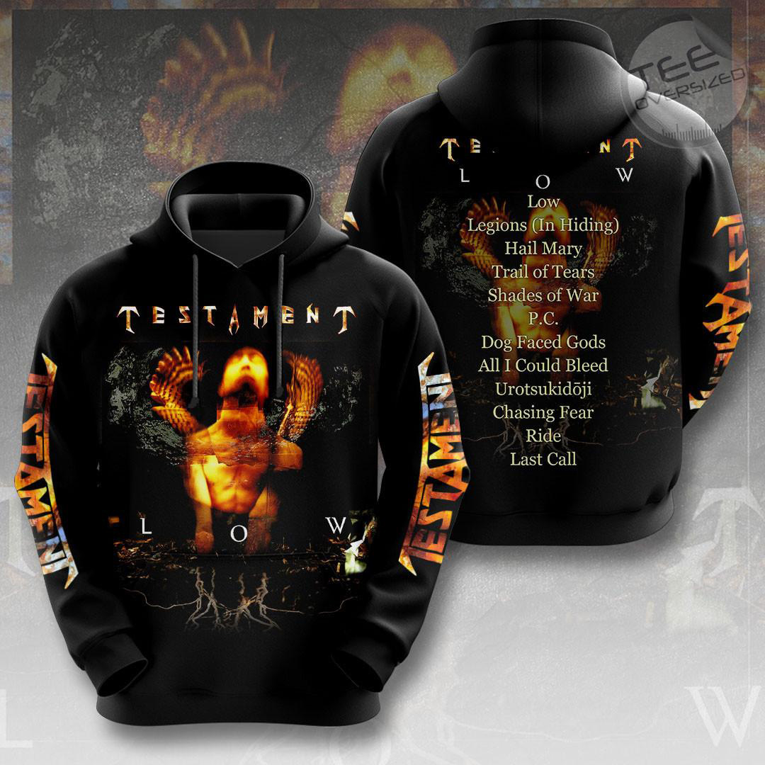 Testament Band Hoodie 01