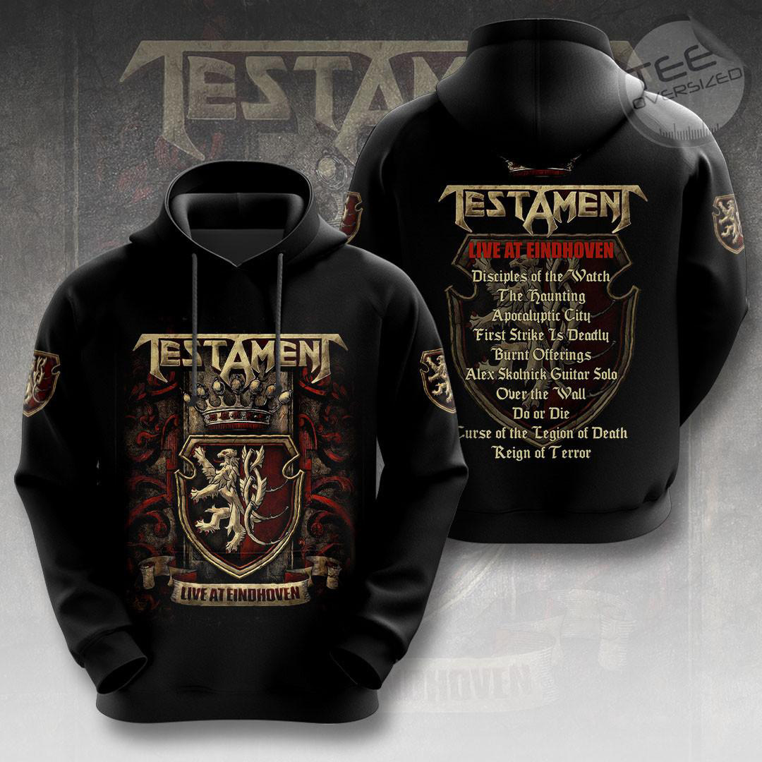 Testament Band Hoodie 02