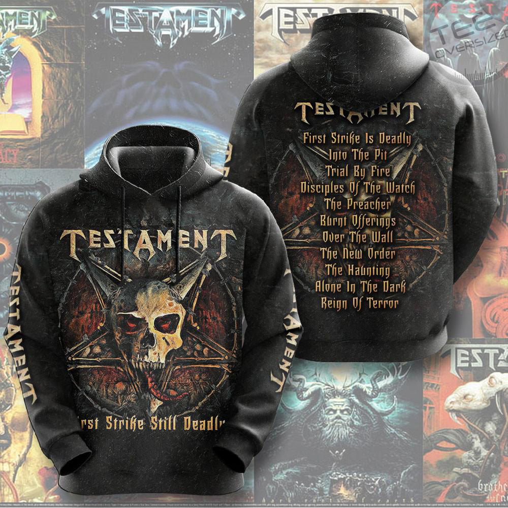 Testament Band Hoodie 03