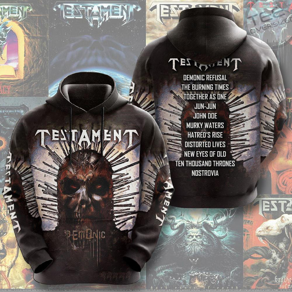 Testament Band Hoodie 06