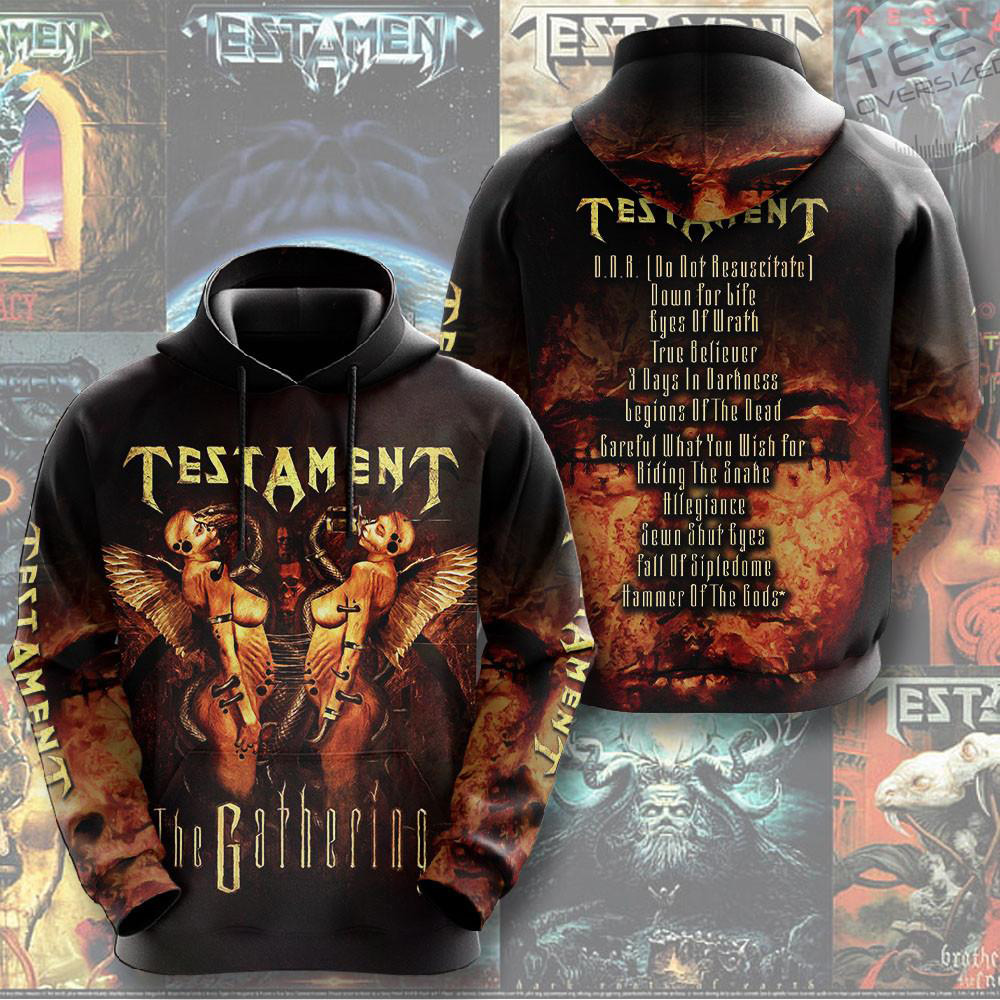 Testament Band Hoodie 07