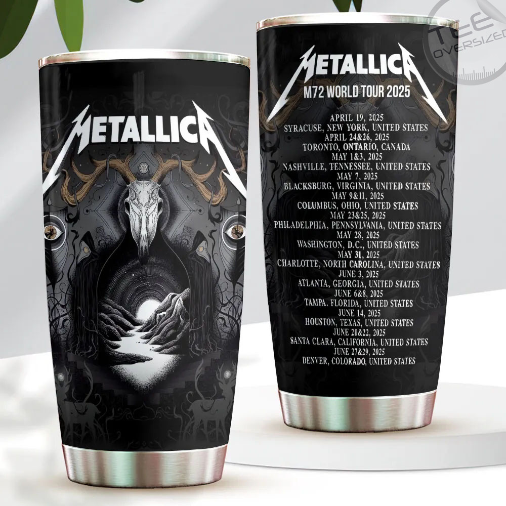 Best sellers Metallica Tumbler Cup 02