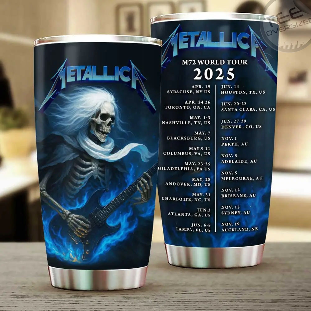 Best sellers Metallica Tumbler Cup 06