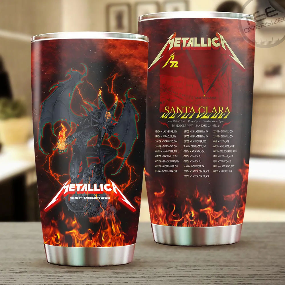 Best sellers Metallica Tumbler Cup 10