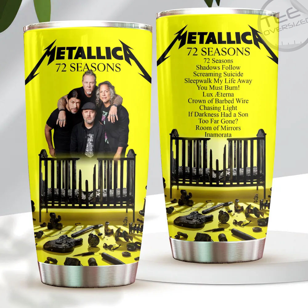 Best sellers Metallica Tumbler Cup 26