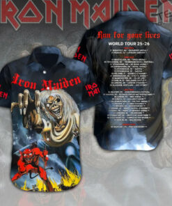 Iron Maiden Short Sleeve Dress Shirt 16