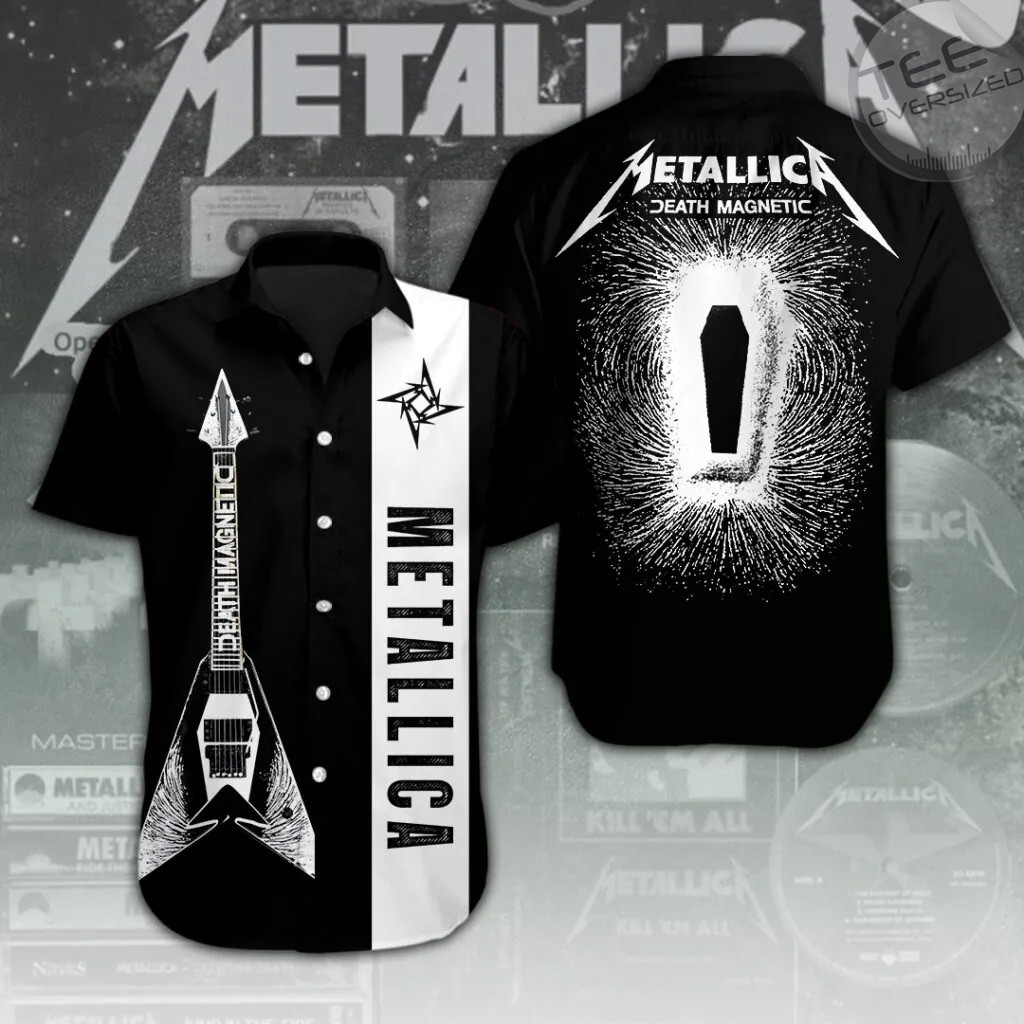Metallica Short Sleeve Dress Shirt 15