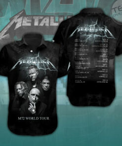 Metallica Short Sleeve Dress Shirt 16