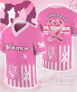 Minnesota Vikings x Breast Cancer Awareness Football Jersey