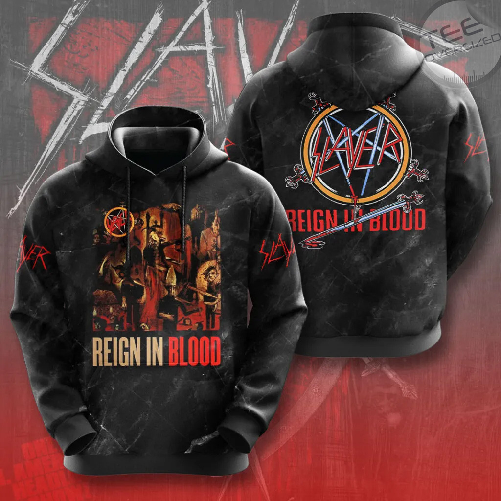 Slayer Band Hoodie 12