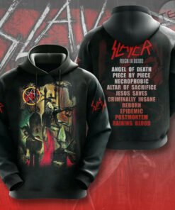 Slayer Band Hoodie 13