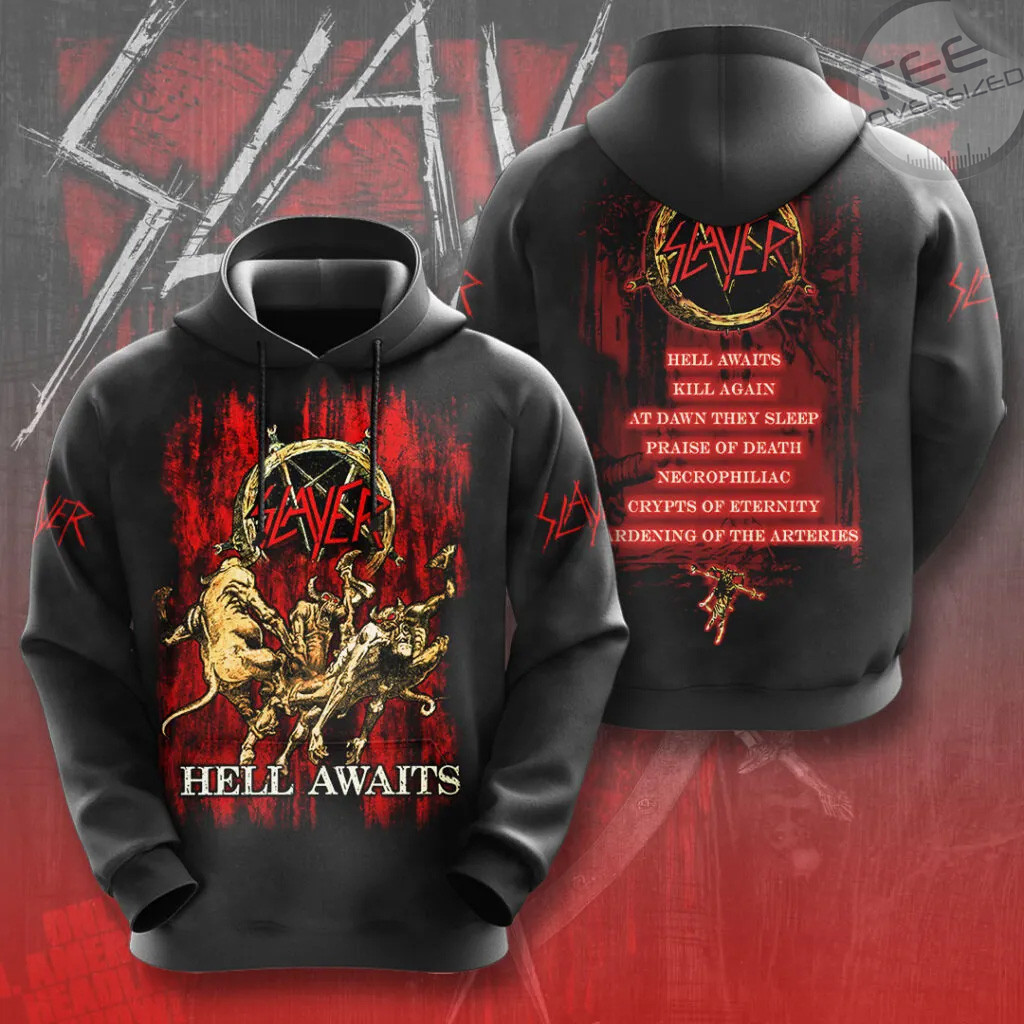 Slayer Band Hoodie 16