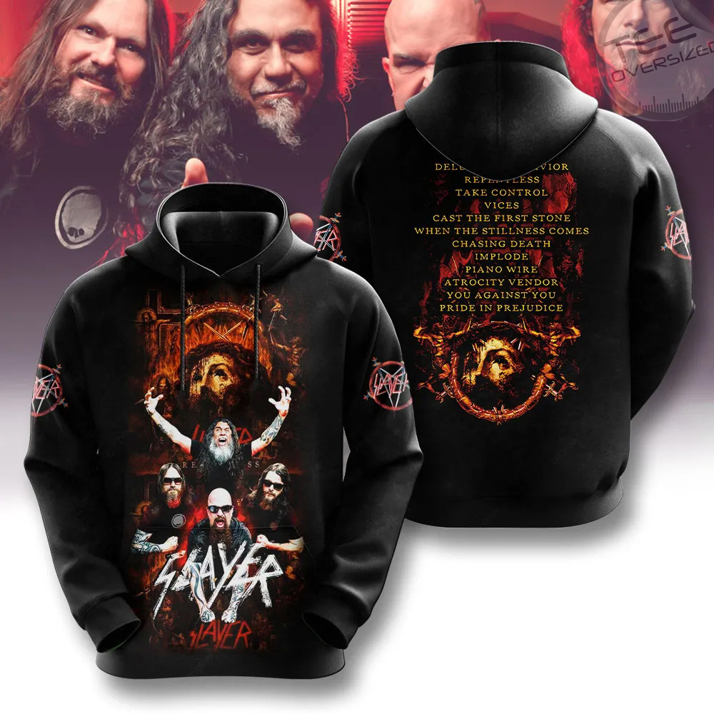 Slayer Band Hoodie 19