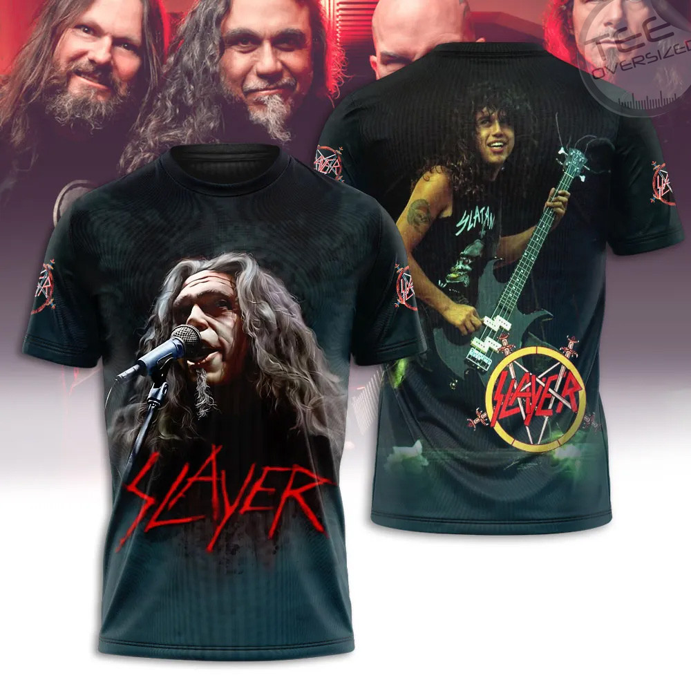 Slayer Band T shirt 04