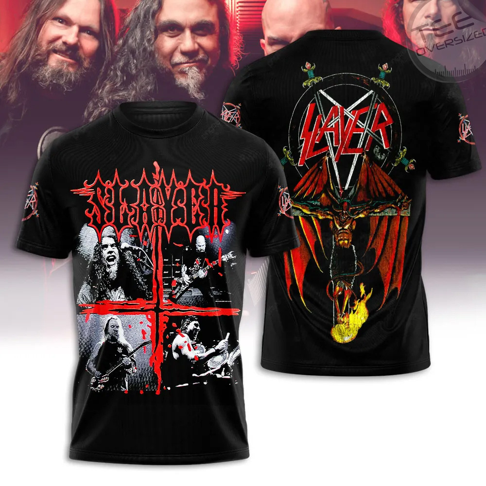 Slayer Band T shirt 07
