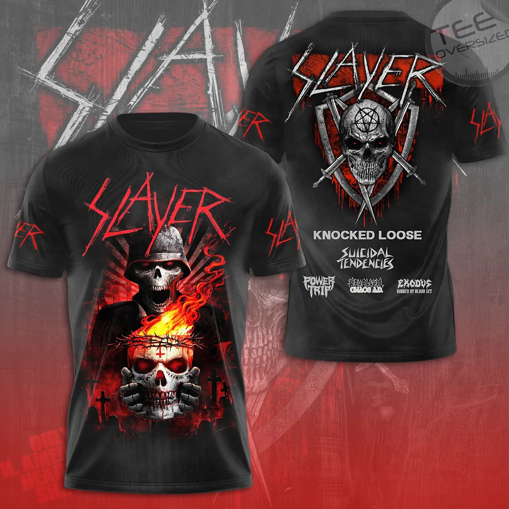 Slayer Band T shirt 21