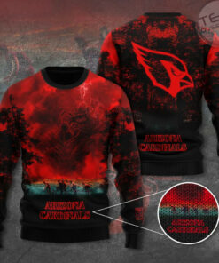 Arizona Cardinals x Stranger Things Ugly Sweater