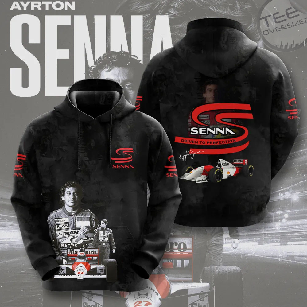 Ayrton Senna Hoodie 02