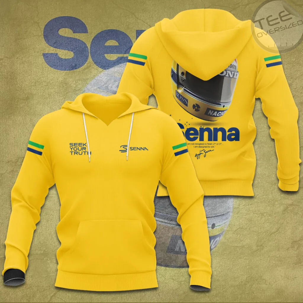 Ayrton Senna Hoodie 04
