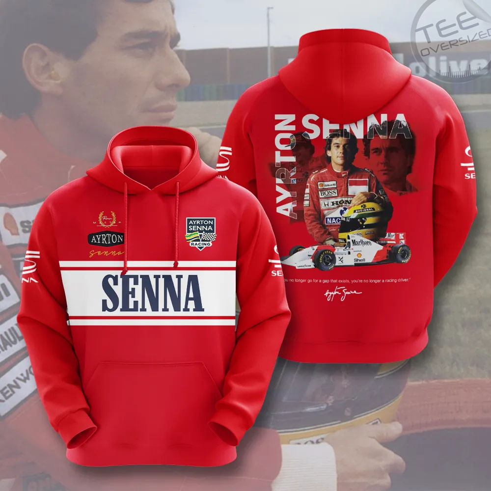 Ayrton Senna Hoodie 07