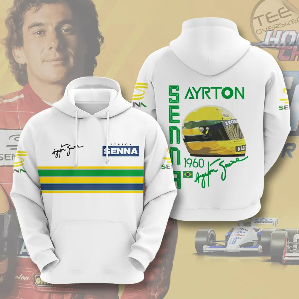 Ayrton Senna Hoodie 09