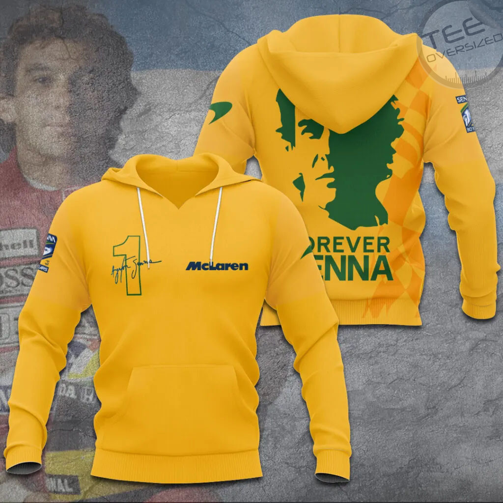 Ayrton Senna Hoodie 10