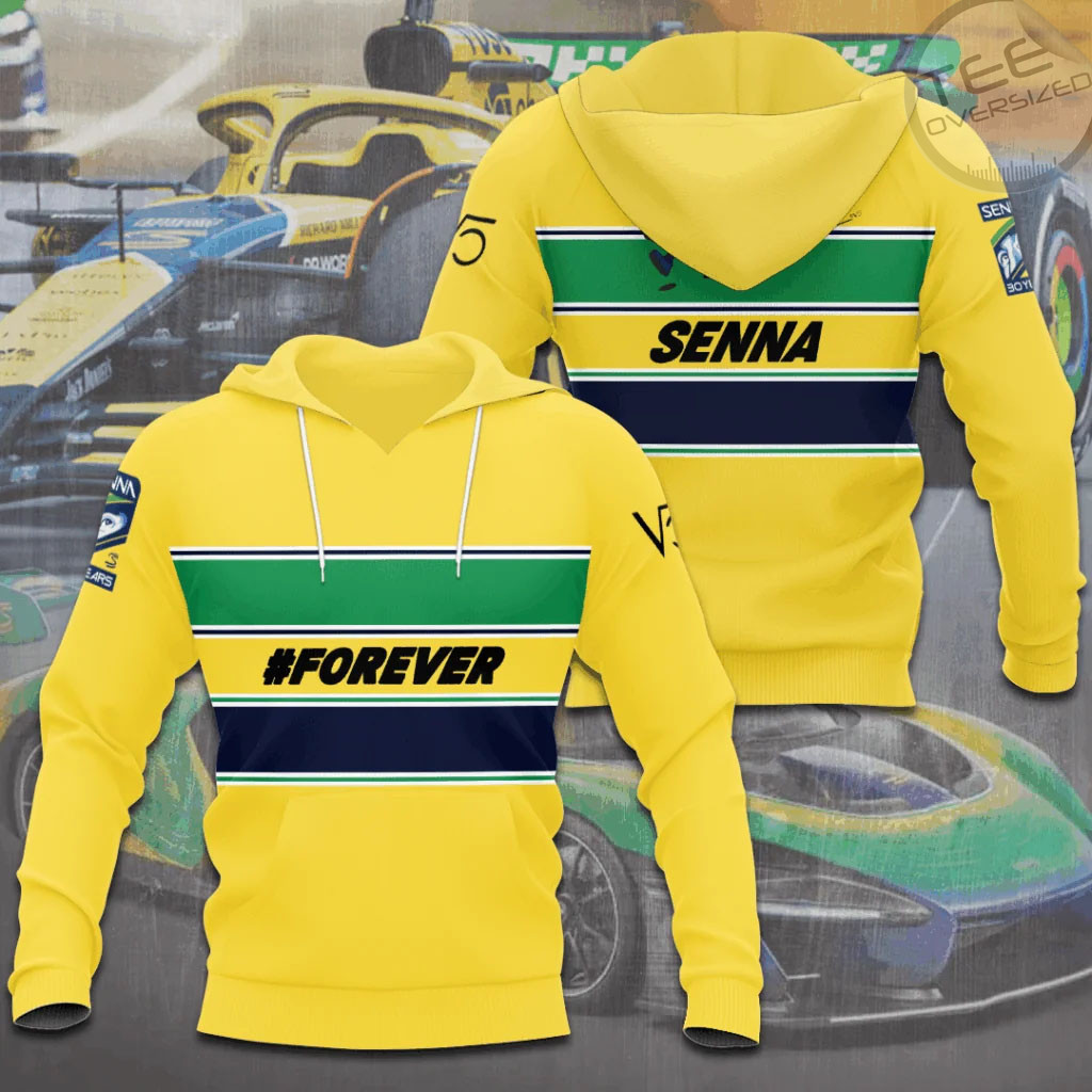 Ayrton Senna Hoodie 12