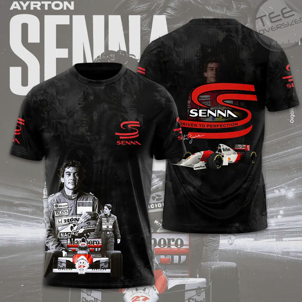 Ayrton Senna T shirt 01