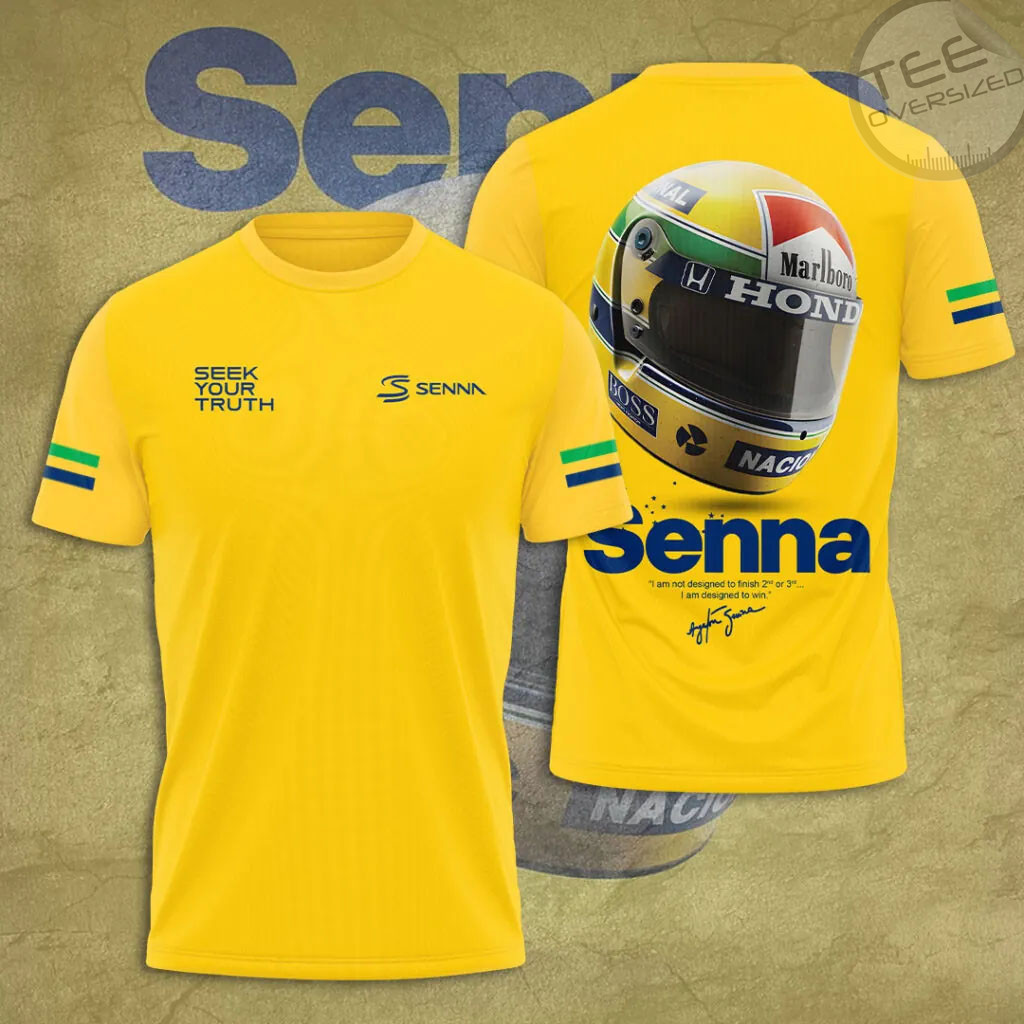 Ayrton Senna T shirt 04