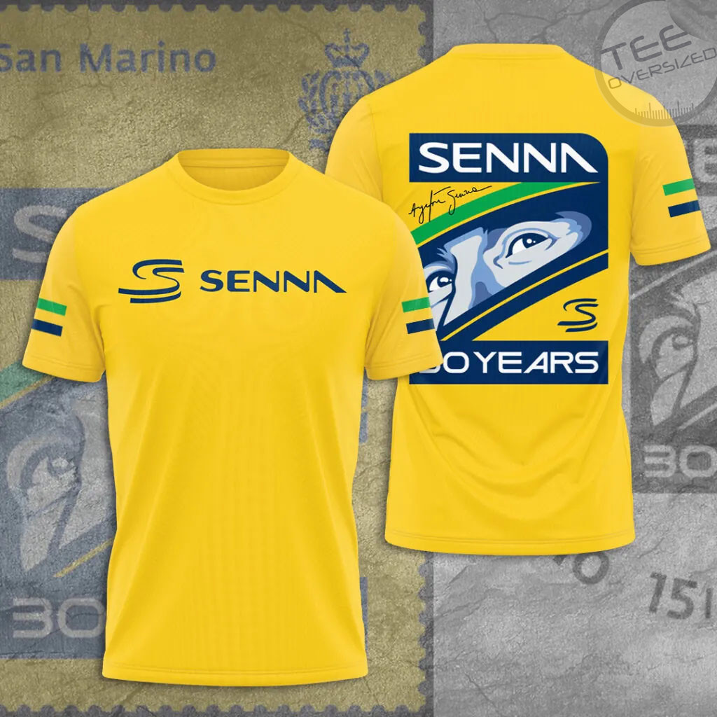 Ayrton Senna T shirt 05