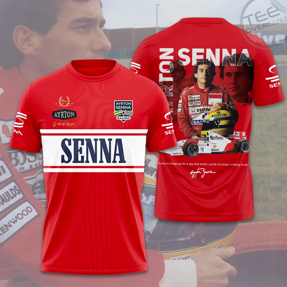 Ayrton Senna T shirt 07