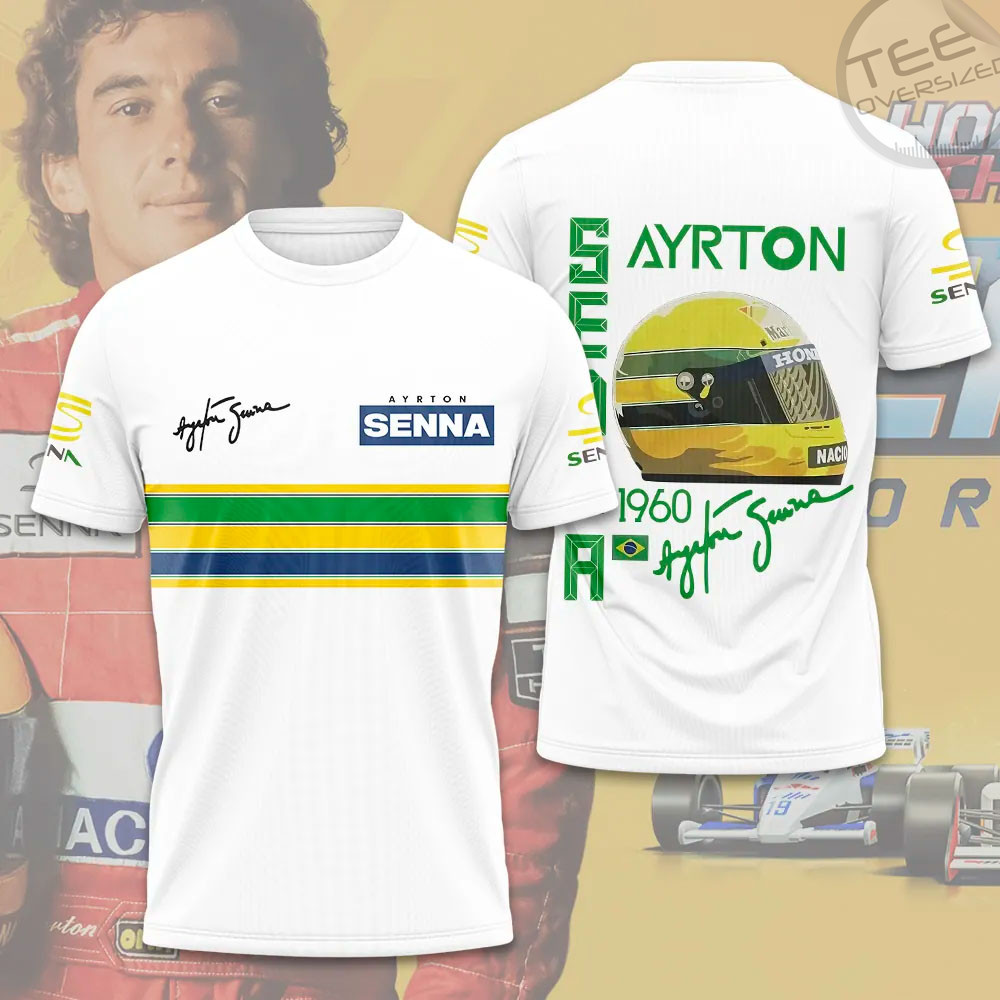 Ayrton Senna T shirt 09