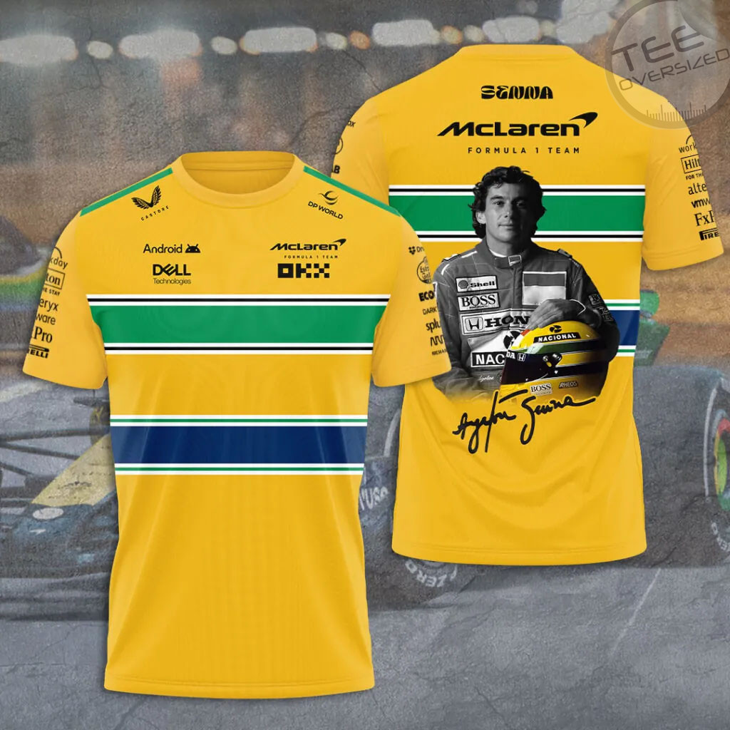 Ayrton Senna T shirt 11
