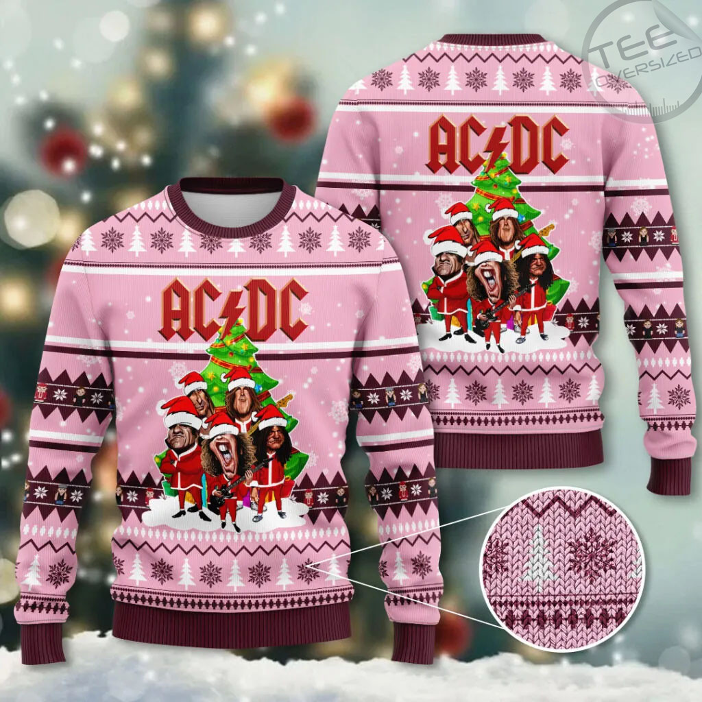 Best sellers ACDC Ugly Christmas Sweaters 01