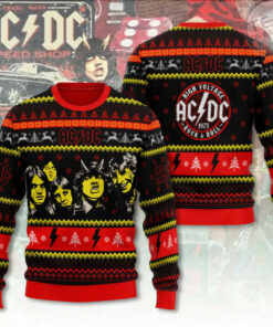 Best sellers ACDC Ugly Christmas Sweaters 02