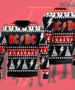 Best sellers ACDC Ugly Christmas Sweaters 03