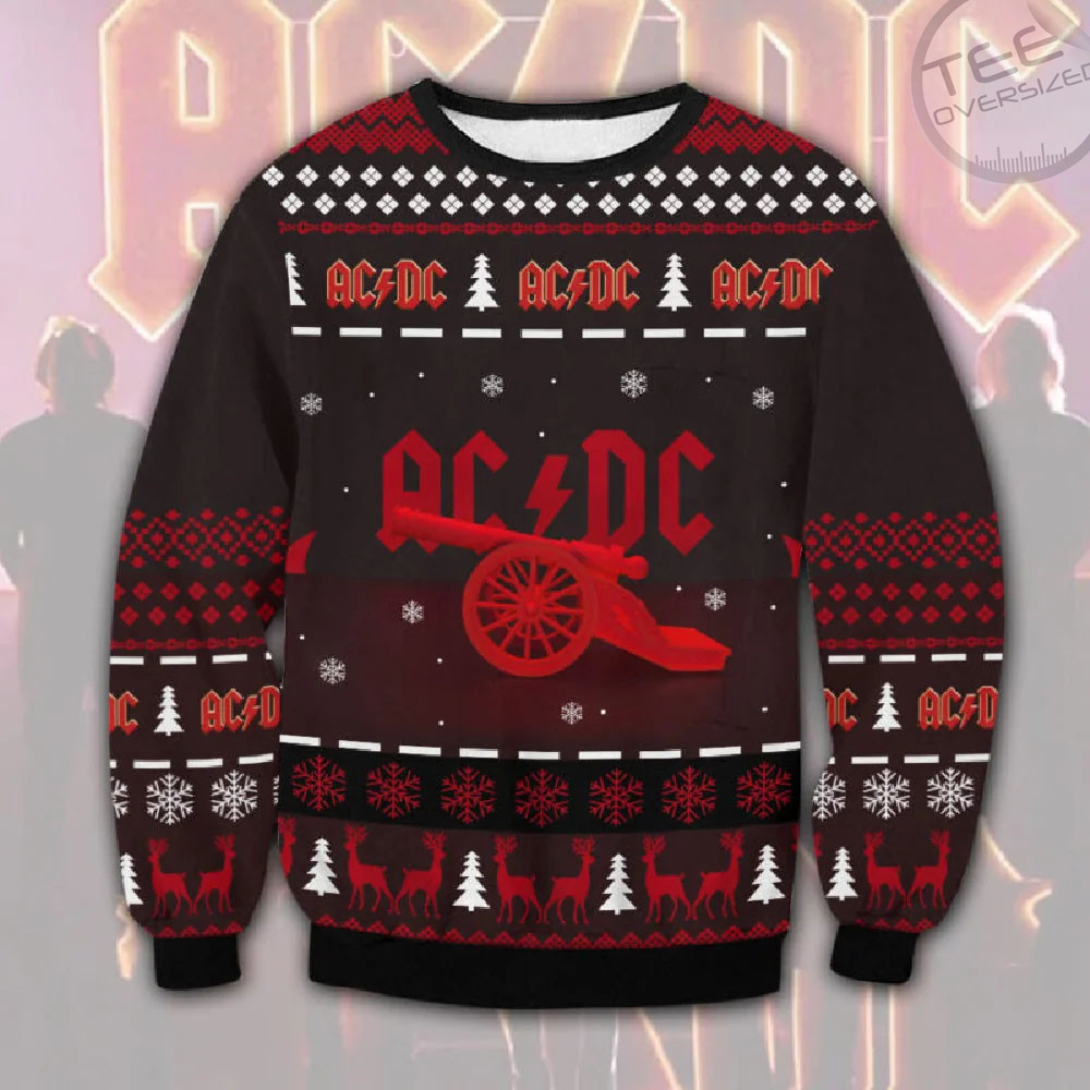 Best sellers ACDC Ugly Christmas Sweaters 05