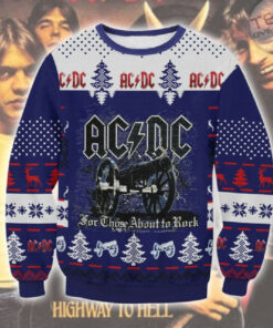 Best sellers ACDC Ugly Christmas Sweaters 06