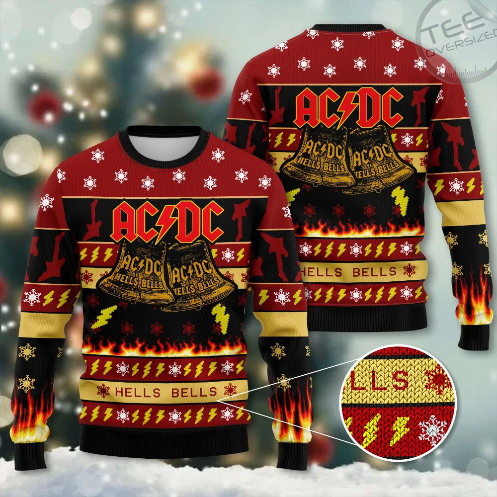 Best sellers ACDC Ugly Christmas Sweaters 07