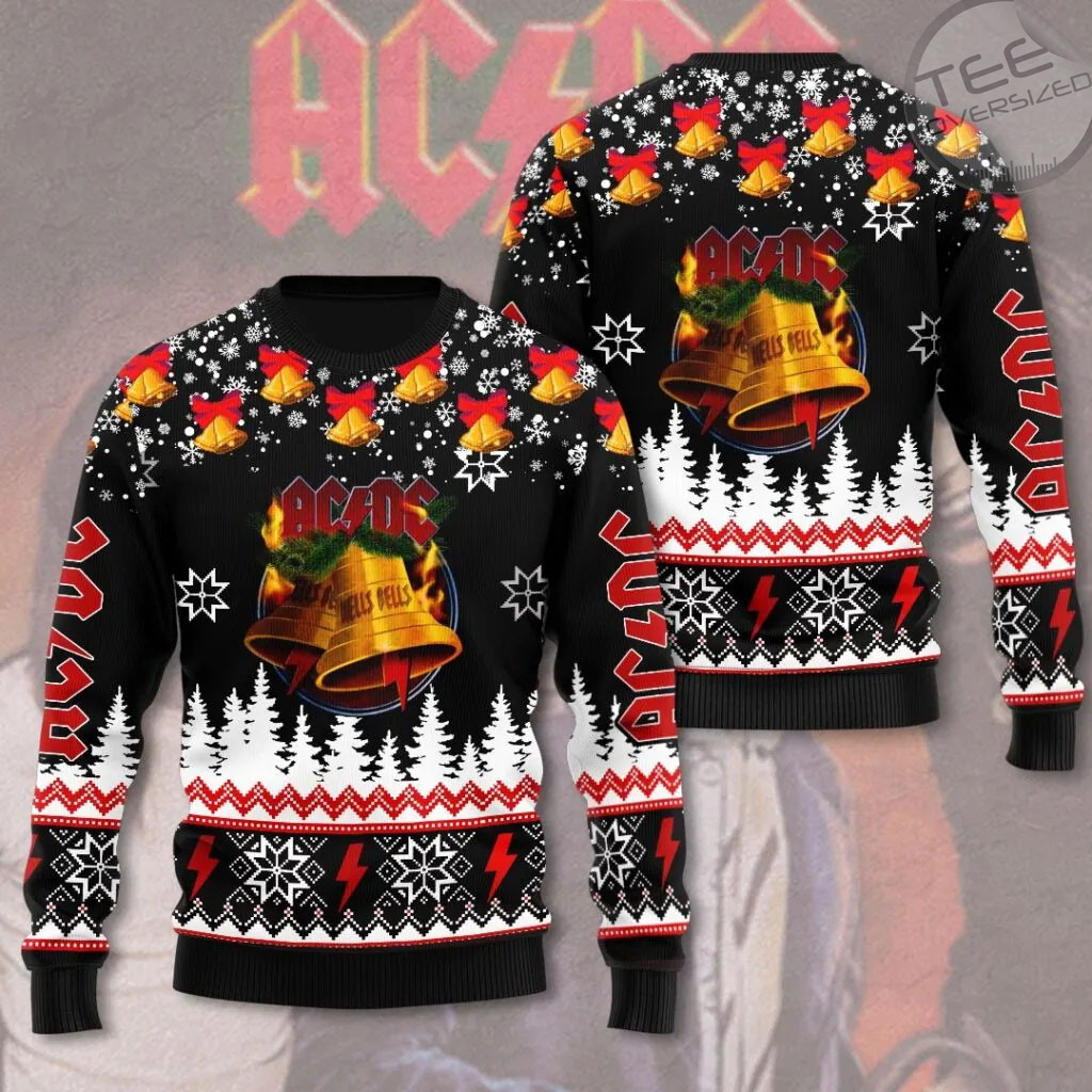 Best sellers ACDC Ugly Christmas Sweaters 14