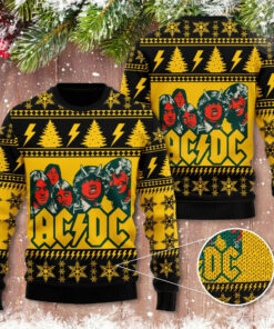 Best sellers ACDC Ugly Christmas Sweaters 17